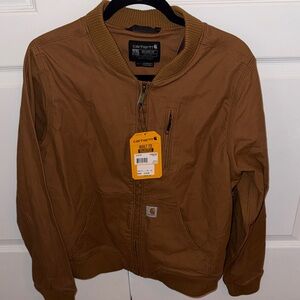 NWT Carhartt Womens Brown Bomber Jacket